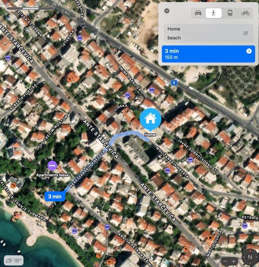Villa Lory Makarska Buitenkant foto